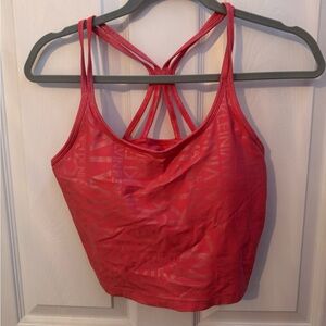 Calvin Klein Pink/ Peach Performance Tank